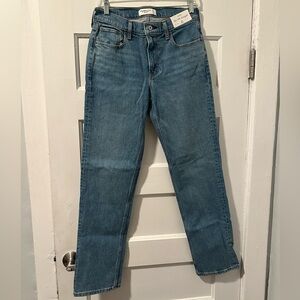 Abercrombie & Fitch Light Blue Straight Leg Jeans